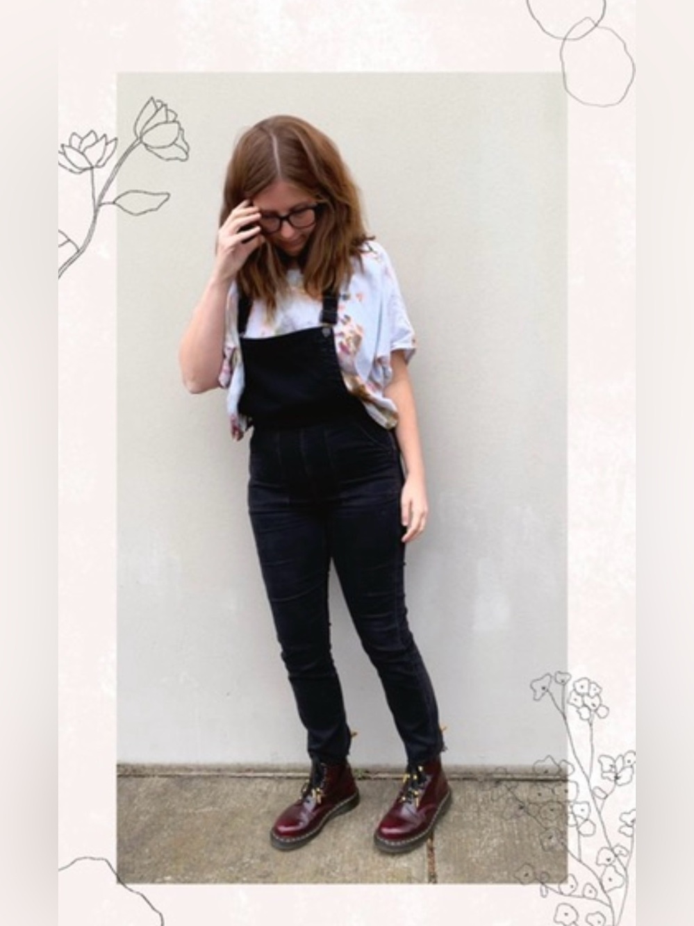 Madewell Black Denim Overalls, Size Medium